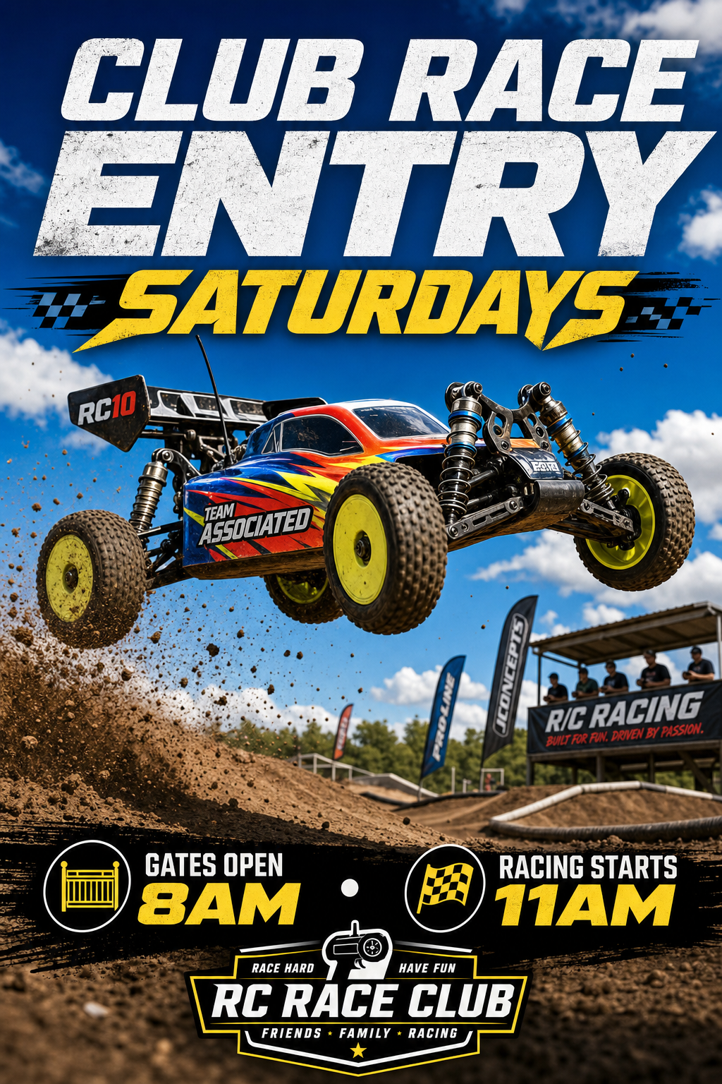 Clermont RC Club Race Entries every Saturday