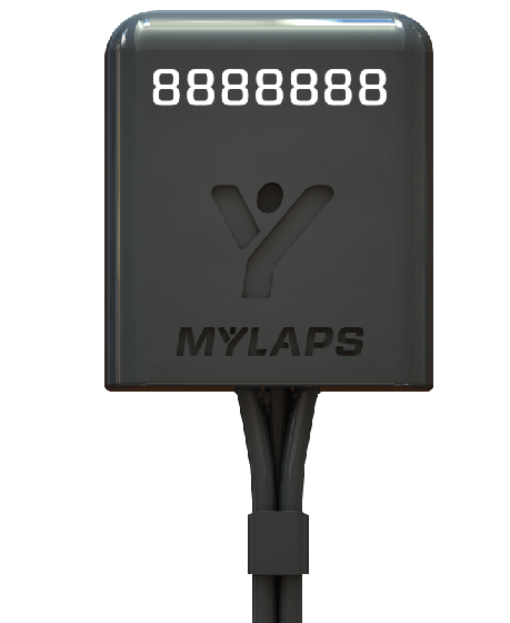 MyLaps RC4 Pro transponder - compact black lap timing device