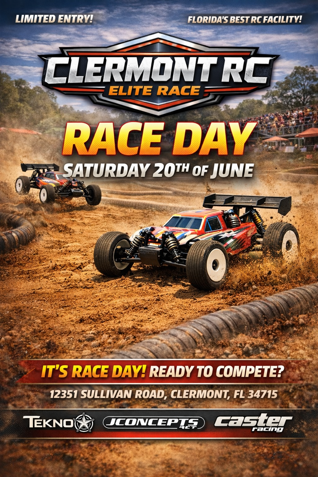Clermont RC Elite Race day JUNE 20th Saturday
