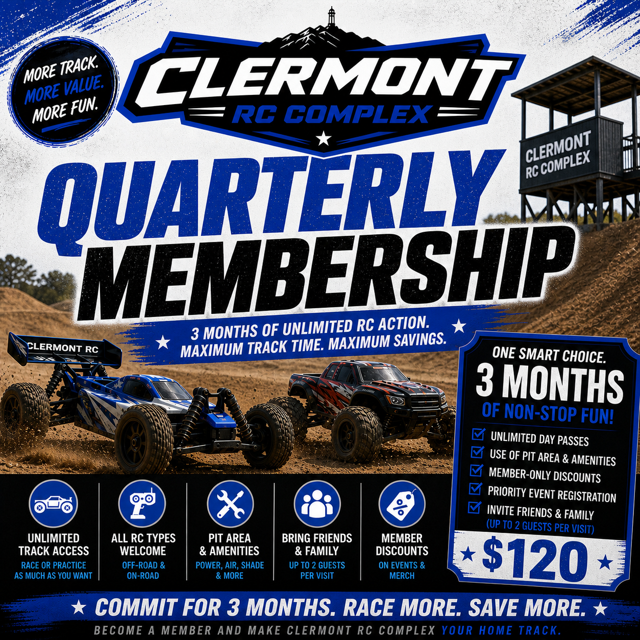 Monthly Memberships