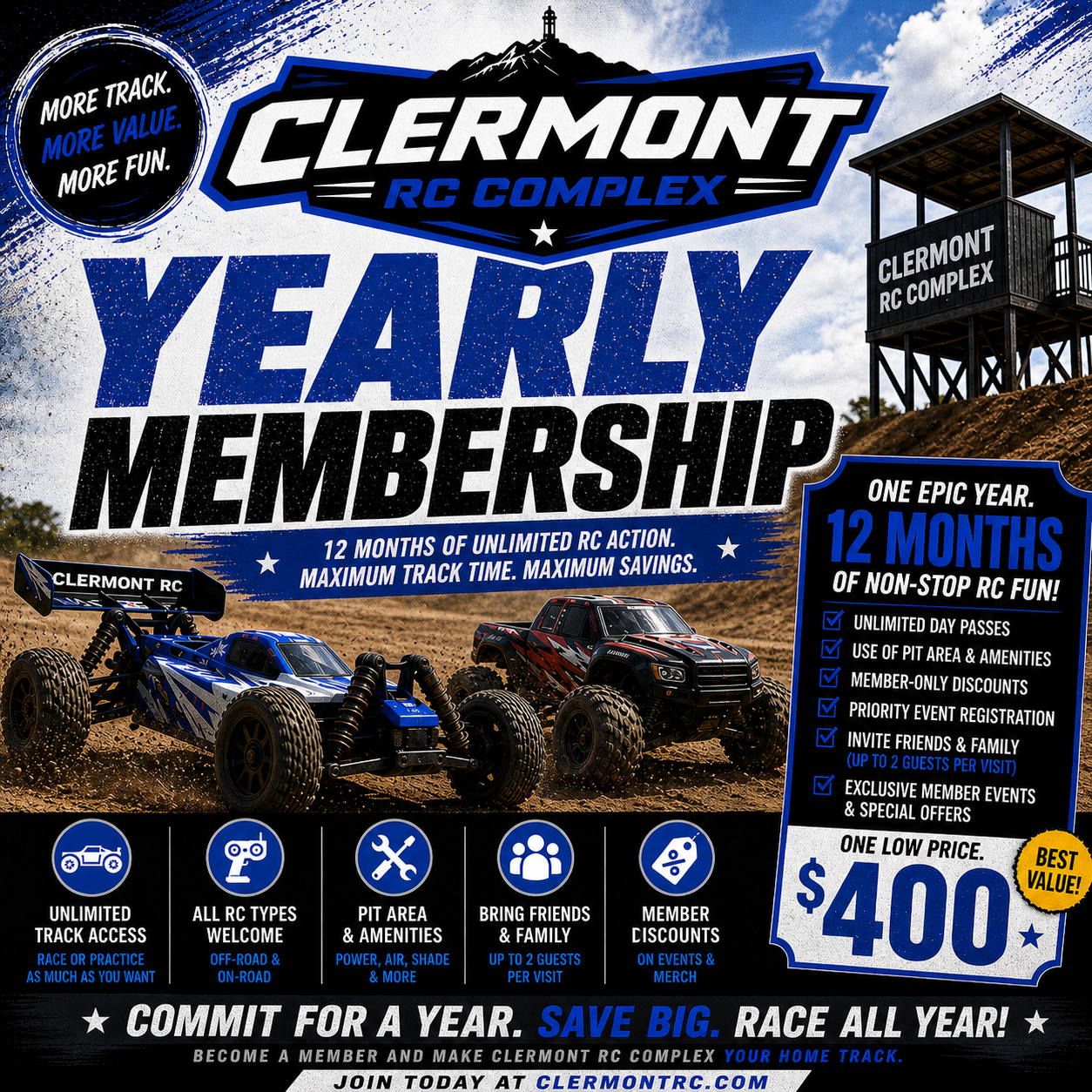 Monthly Memberships